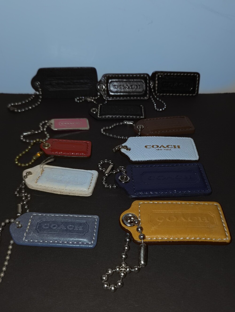 12 Coach Hang Tags Purse Charms